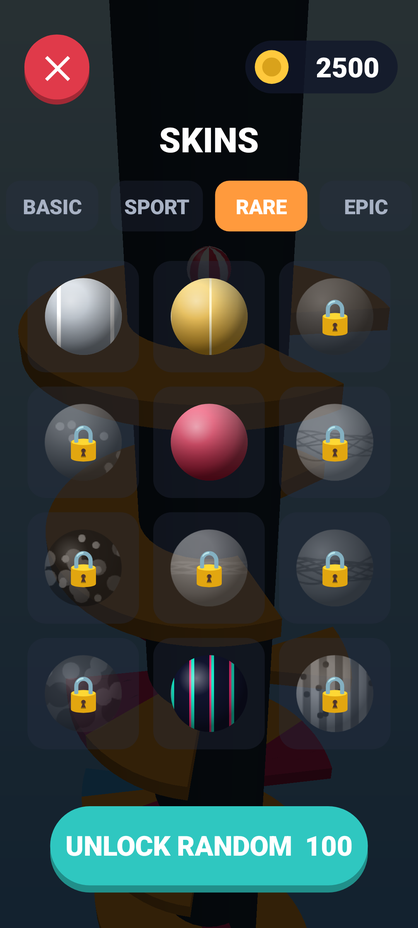Ball skins